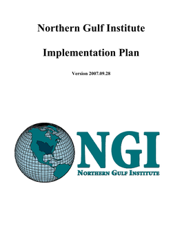 NGI Implementation Plan