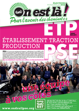 Établissement Traction Production