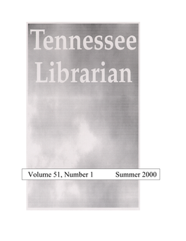 Volume 51, Number 1 Summer 2000