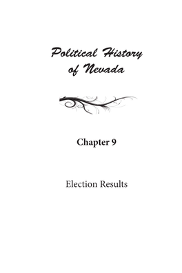 Political History of Nevada