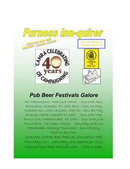 Pub Beer Festivals Galore