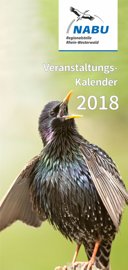 Veranstaltungskalender+NABU-Regionalstelle+Rhein-Westerwald+2018.Pdf