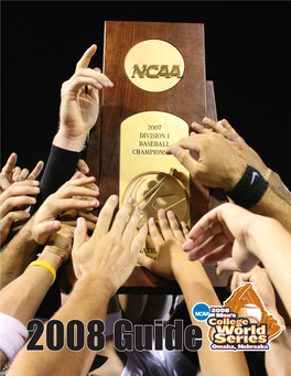 2008 Men's College World Series Records Book