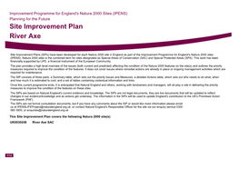 Site Improvement Plan River Axe