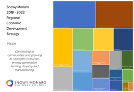 Snowy Monaro 2018 -2022 Regional Economic Development Strategy