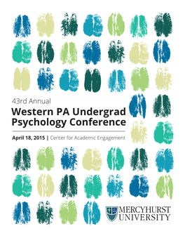 Western PA Undergrad Psychology Conference