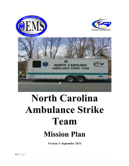 North Carolina Ambulance Strike Team