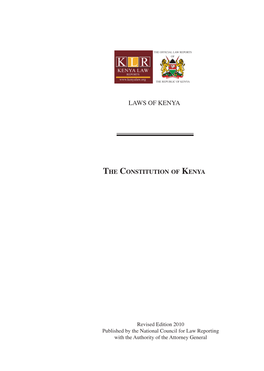 Laws of Kenya