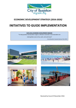 Initiatives to Guide Implementation