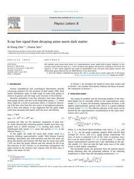 X-Ray Line Signal from Decaying Axino Warm Dark Matter