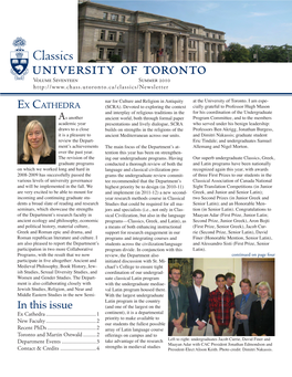 Classics Newsletter 2010