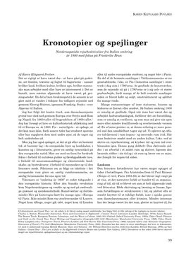 Kronotopier Og Spejlinger