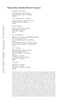 Arxiv:2007.14908V1 [Hep-Ph]