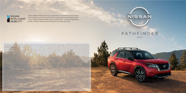 Nissan 2022 Pathfinder Brochure