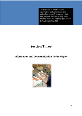 SECTION THREE Nurse Educator Ehealth Resource