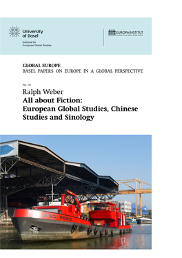 European Global Studies, Chinese Studies and Sinology