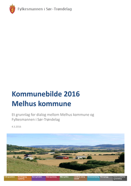 Kommunebilde 2016 Melhus Kommune