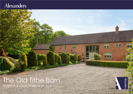 The Old Tithe Barn Kingsbrook Court, Stanford on Soar