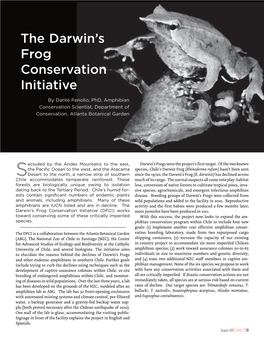 The Darwin's Frog Conservation Initiative