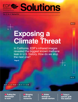 Spring 2016: Exposing a Climate Threat