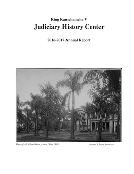 King Kamehameha V Judiciary History Center