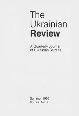 The Ukrainian Review