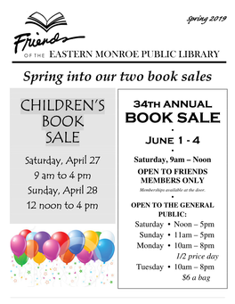 Children's Children's Book Sale