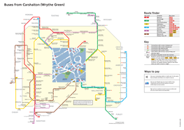 Buses from Carshalton (Wrythe Green)