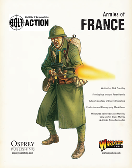 Bolt Action French Army List