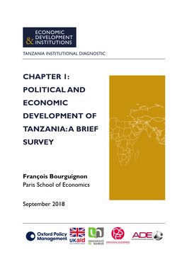 Political and Economic Development of Tanzania: a Brief Survey