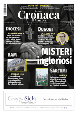 Diocesi Dugoni BAM Sarcomi