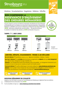 Redevance D'enlèvement Des Ordures Ménagères