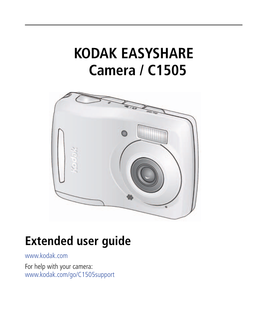 KODAK EASYSHARE Camera / C1505