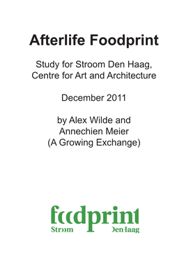 Afterlife Foodprint