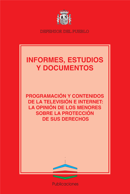 Programación Y Contenidos De La Televisión E Internet