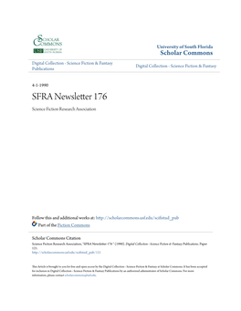 Sfra Newsletter