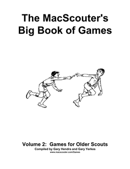 The Macscouter's Big Book of Games