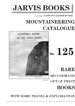 Climbers' Guidebooks 551