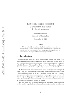 Embedding Simply Connected 2-Complexes in 3-Space II