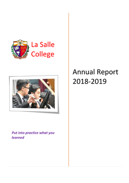 Career Guidance and Life Planning Education Report 2018-19