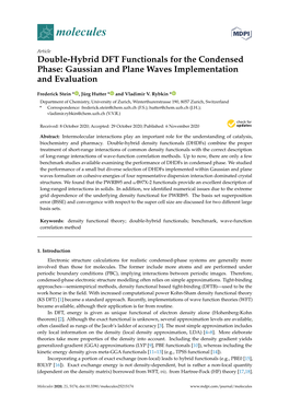 Double-Hybrid DFT Functionals for the Condensed Phase: Gaussian and Plane Waves Implementation and Evaluation