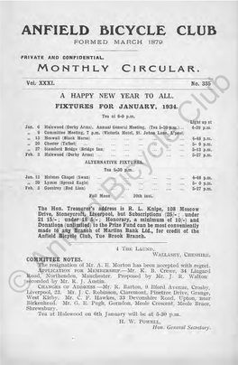 Anfield Bicycle Club Circular