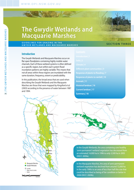 Guidelines for Grazing in the Gwydir Wetlands and Macquarie Marshes Section Three