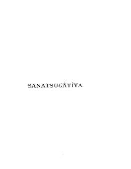 Sanatsugatiya