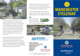 Manchester Cycleway Leaflet