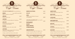 3591 Coffee Menu Bigger 30/10/2013 09:02 Page 1