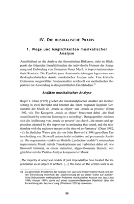 1. Wege Und Möglichkeiten Musikalischer Analyse Ansätze