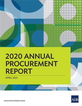2020 Annual Procurement Report