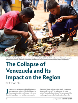 The Collapse of Venezuela and Its Impact on the Region Dr