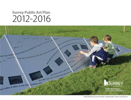 Surrey Public Art Plan 2012-2016